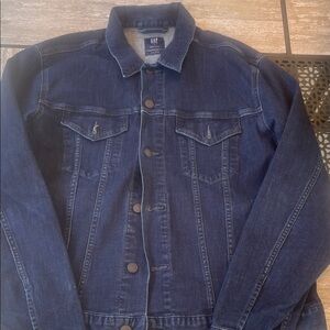 GAP Men's Dark Indigo Denim Jacket
